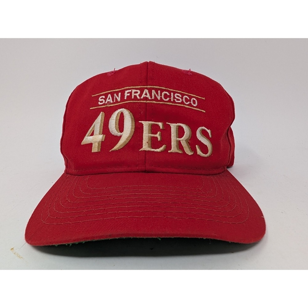 VINTAGE San Francisco 49ers Hat Cap Snap Back Starter NFL Football 90s